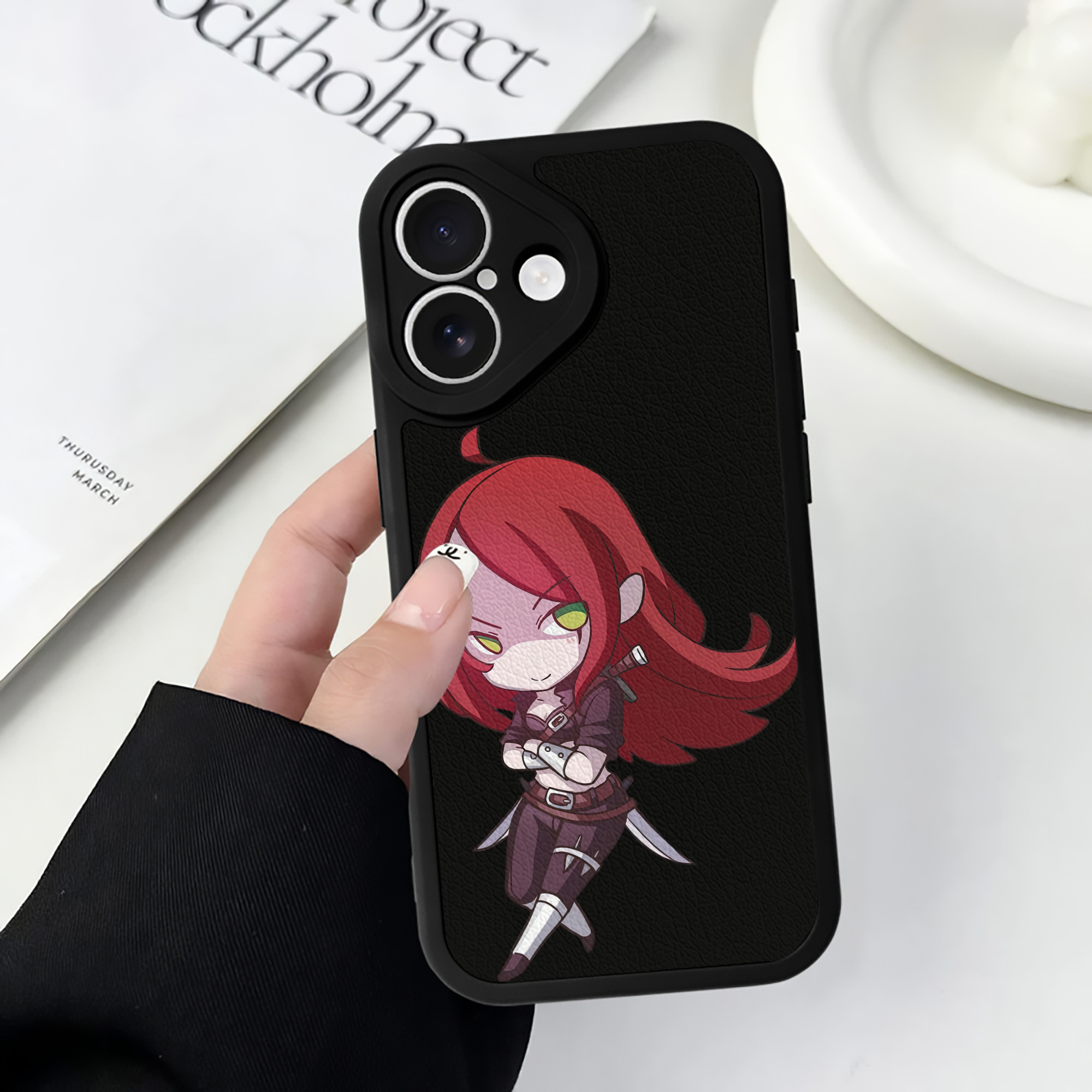 リーグ・オブ・レジェンド League of Legends LOL 【iPhone 16シリーズ対応】シリコンスマホケース（レザー調） 材質：シリコン
